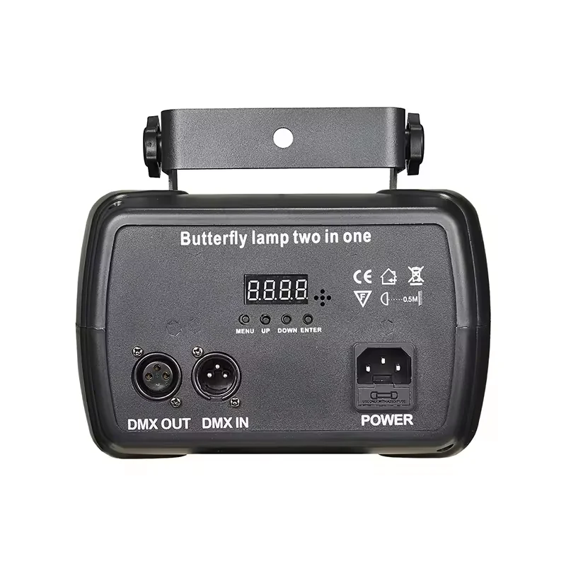 2In1 Remote control & DMX512 Disco light LED butterfly light LED butterfly laser light dj party wedding KTV bar stage light show