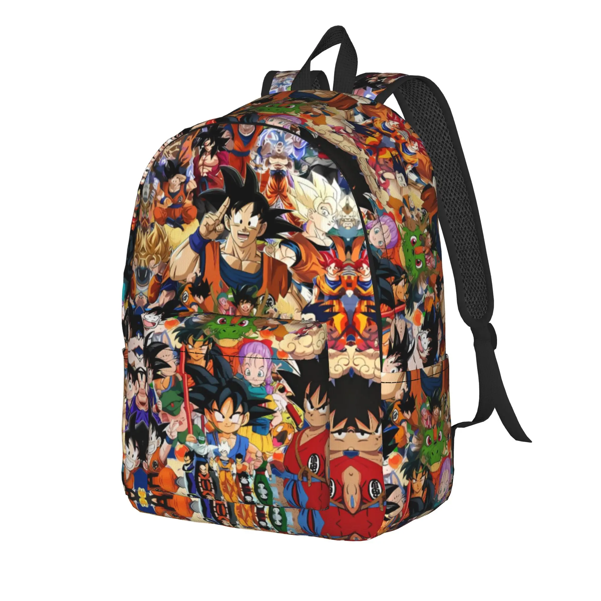 Dragons Ball Anime Song Goku Backpack Boy Girl  Big Backpacks Polyester Stylish School Bags Trekking High Quality Rucksack