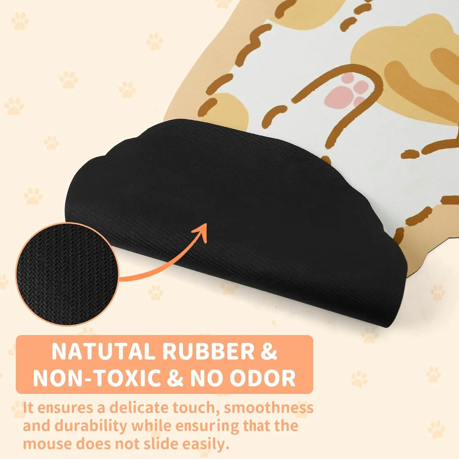 Large XXL Cute furry Mouse Pad Kawaii Kitty Cats Mouse Mat 70x30cm Gamer Desk Carpet Anime Mousepad Gaming Accessories Play Mats