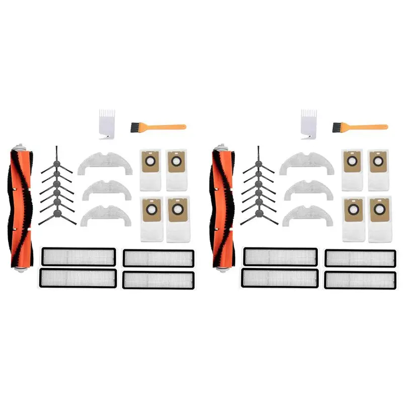 A7THK-2Set For Dream BOT Z10 Pro L10 Plus Main Brush Side Brush Filter Dust Bag Mop Cloth Accessories Replacement