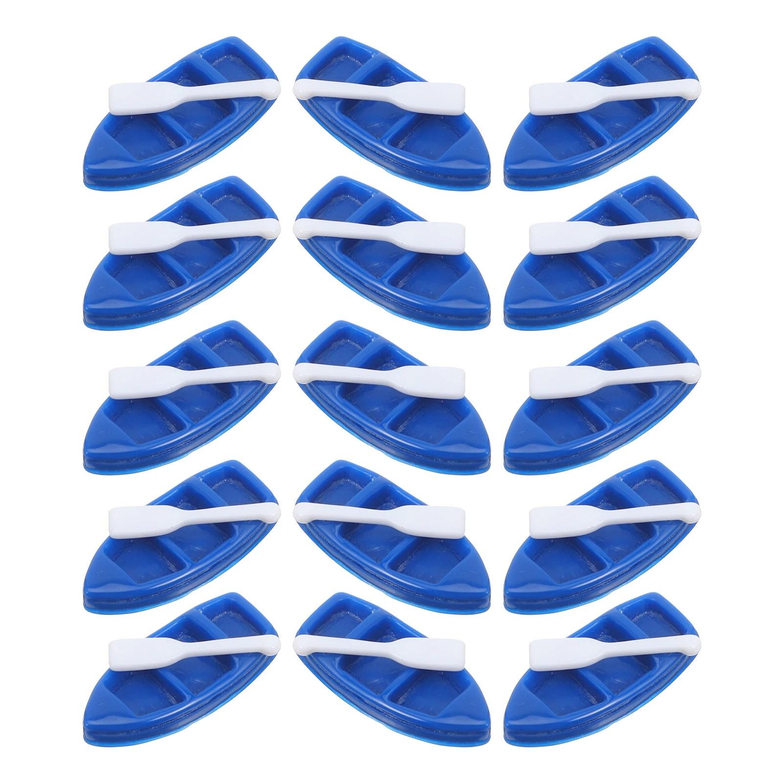 

20 set 20 Set Resin Boat Ornaments Nautical Miniatures Beach Decor DIY Model Kits Mini Blue Rowboat Summer Cake Topper Display