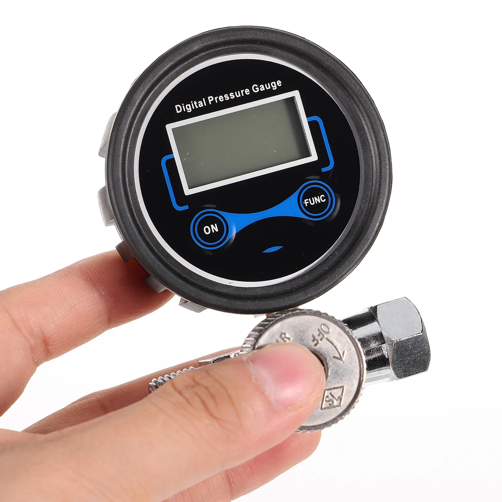 

Digital Display Regulating Valve Small Blue Pneumatic Airflow Control Compact Portable Gauge Adjustable Pressure Meter