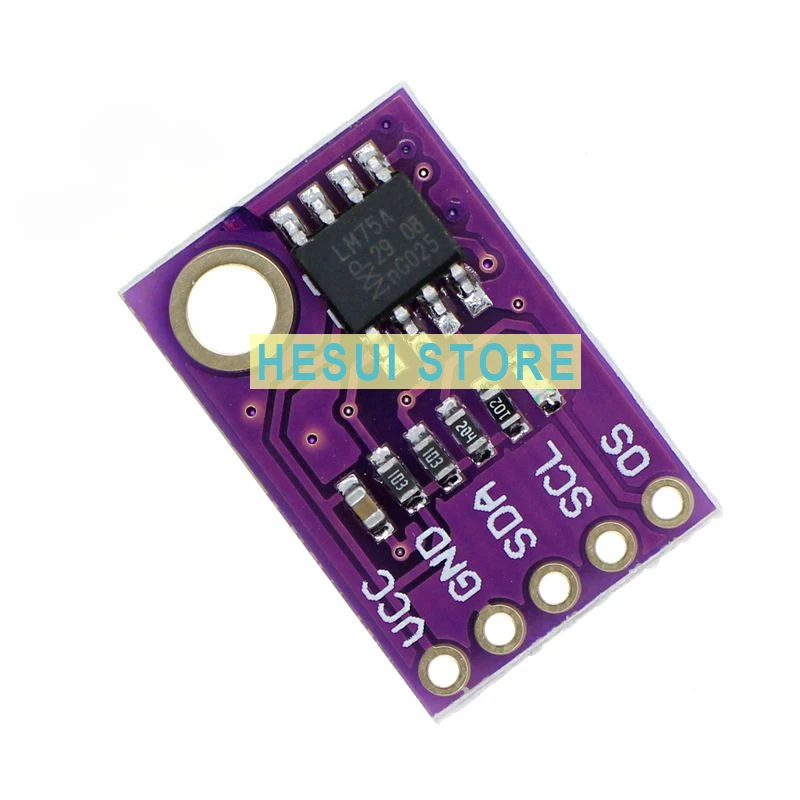 MCU-75 LM75 Temperature sensor High speed I2C interface high precision module