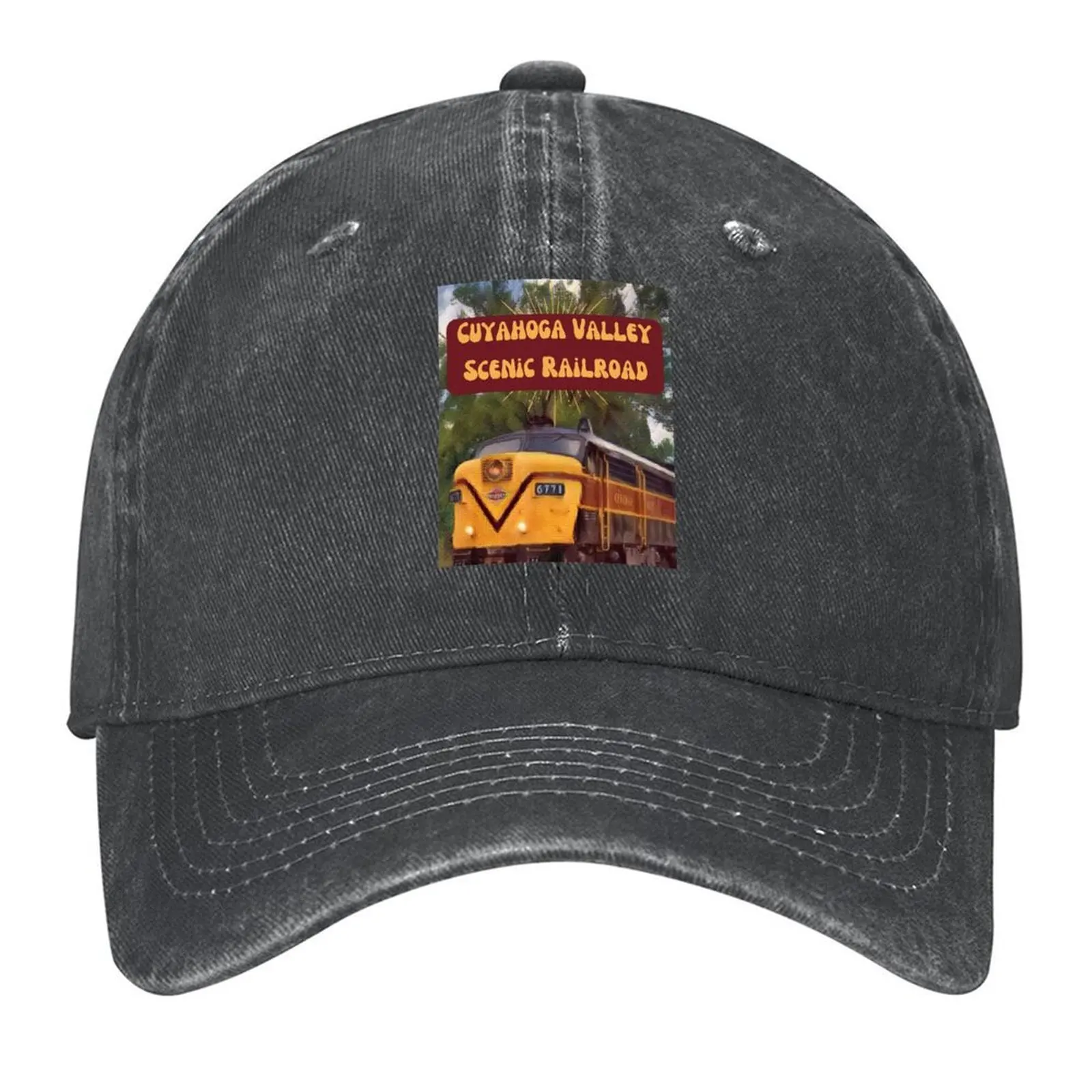 

Cuyahoga Valley Scenic Railroad Baseball Cap Bobble Hat derby hat birthday Streetwear Boy Women's