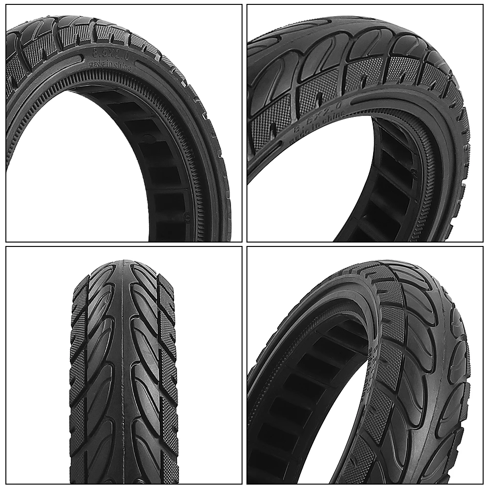 50/75-6.1 Vollgummireifen für Gotrax XR GXL V2 Apex XL Hover 1 Jive Journey Aovopro Es80 Elektroroller 8.5x2.0 Reifen für Xiaomi – Detail 9