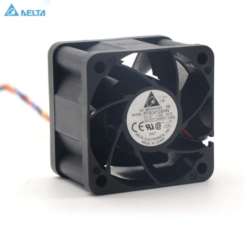 1pcs for delta FFB0412SHN 4028 40MM 1U 2U server Cooling fan 12V 0.45A pwm