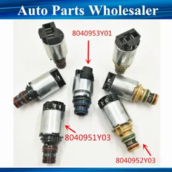 1/7PCS Original 6T45E 6T40 8040951Y03 8040952Y03 8040953Y01 Transmission Solenoid Kit For GM Cruze Equinox Malibu Regal LaCrosse