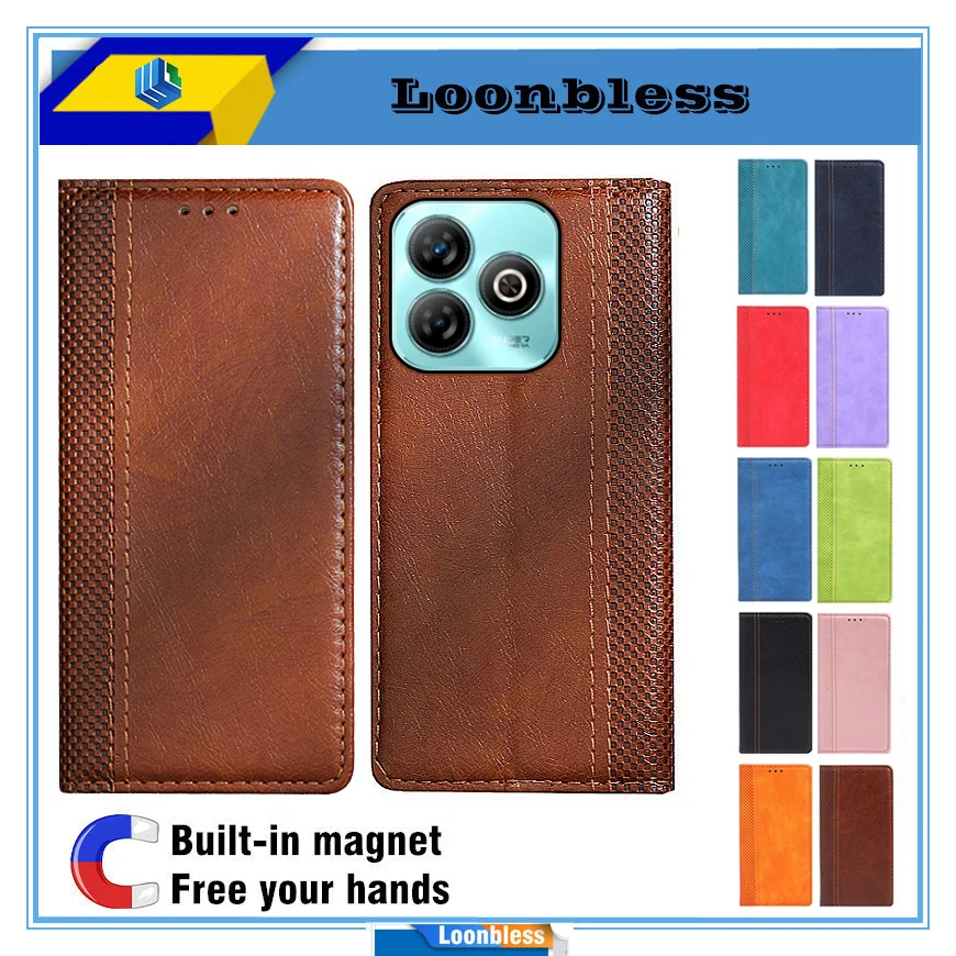 Etui Funda de cuero para ZTE Blade A75 4G, Funda para teléfono, Funda para ZTE Blade A75, A75 A 75 BladeA75 ZTE A75 ZTEA75