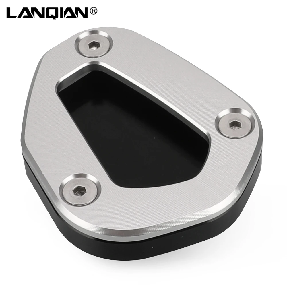 

Motorcycle accessories Side Stand Enlarger Kickstand Enlarge Plate Pad For Honda NT 700V NT700V DEAUVILLE ABS 2006-2015 2016