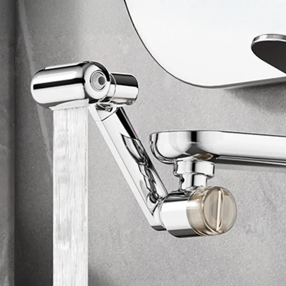 Sink Faucet Swivel Extender, Built-in Filtration System And Four Gear Water Outlet, Extendable Attachment for Laundry Sink