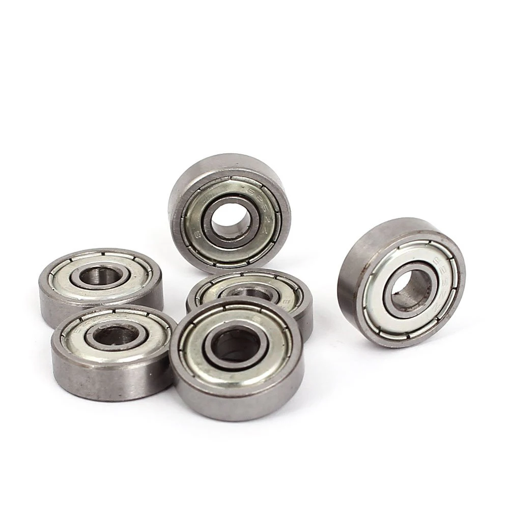 10 pcs 608 ZZ Skateboard Bearings Double Shielded,8x22x7 Miniature Ball Bearings 606 609 623 624 625 626 627 628 629 634-699zz