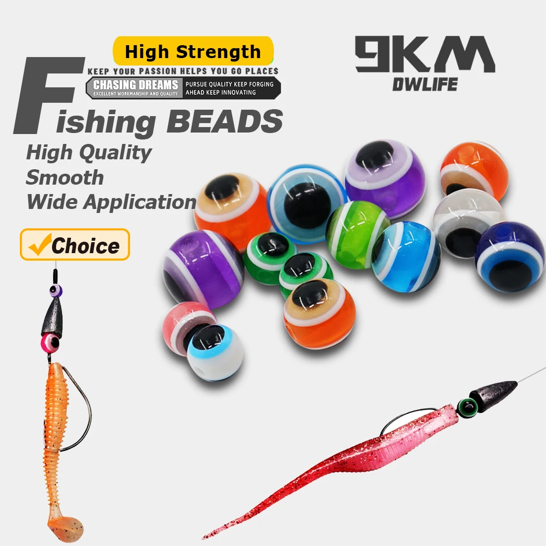 9KM Harz Spacer Perlen 50PCS Klare Runde Lose Evil Eye Perlen für Schmuck Machen DIY Armband Halskette locken Angeln Zubehör