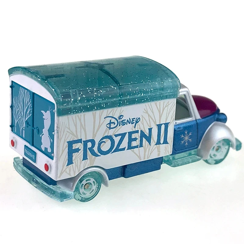 Tomica-Modèle de voiture en alliage moulé sous pression pour enfants, jouets de dessin animé Disney Motors, Frozen 2, Elsa, Anna, cadeaux de vacances en métal