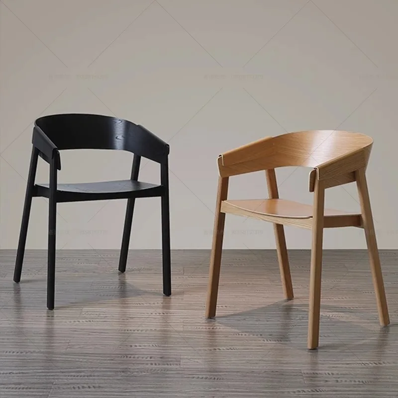 

Balcony Wooden Living Room Chairs Modern Simple Salon Arm Living Room Chairs Nordic Designer Fauteuil Salon Postmodern Furniture