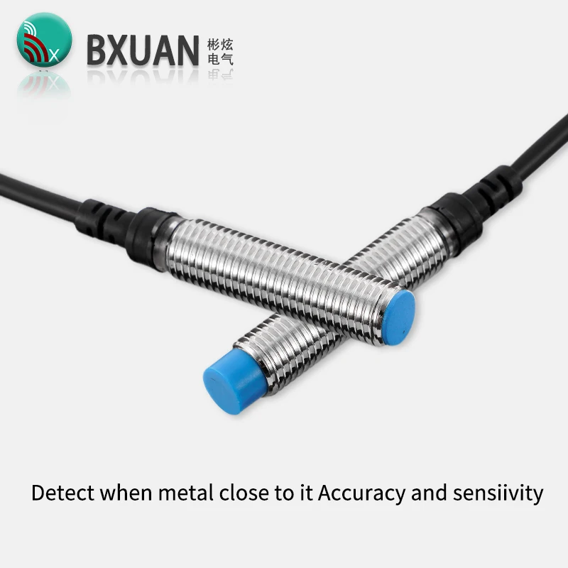 M18 Proximity switch sensor NPN PNP Inductive proximity sensor 12-24V Detect metal 5mm detection distance