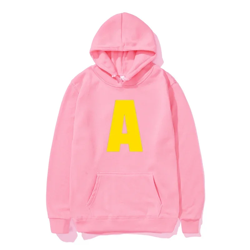Unisex Casual Sportswear Women's Hoody Alvin Chipmunk Halloween Costume Women's Pullover Anime Hoodie Sweatshirt Hoodies for Men