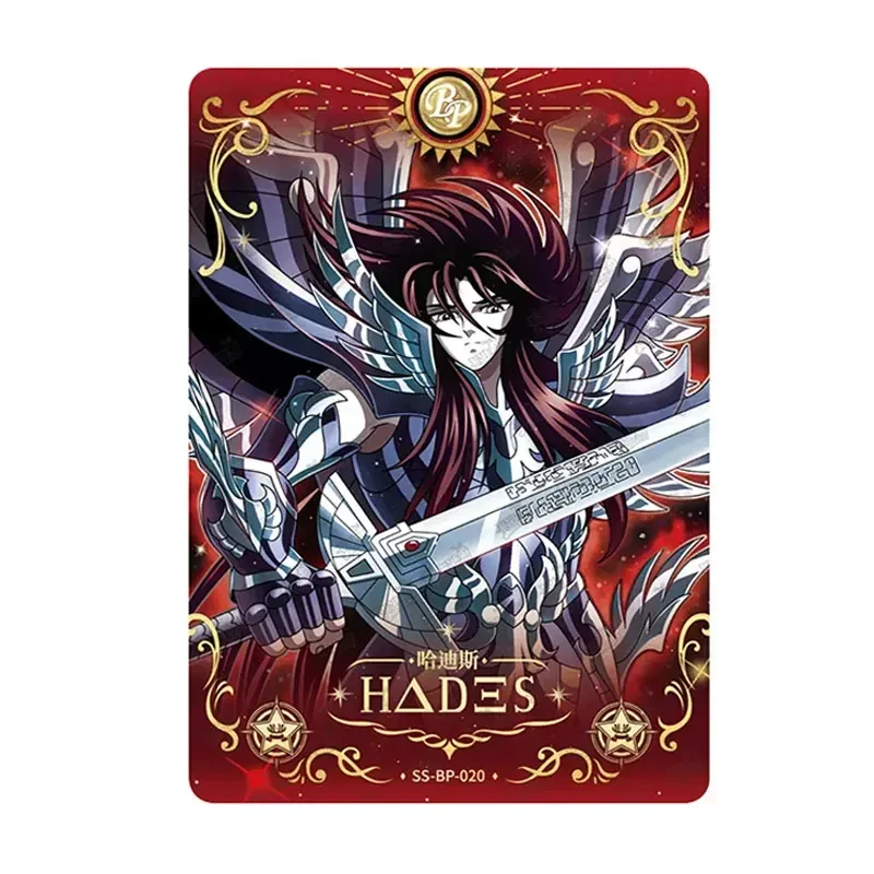 Genuine Kayou Saint Seiya Series 3 Hades Poseidon PR/BP/UTR/MR/UR/SSR/SR/R EX Version Holy Cloak Awakenin Athena Collection Card