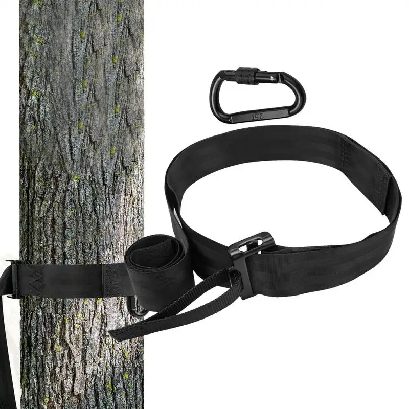 Tree Stand Harness Strap Outdoors Safety Harness Stitched Nylon Tree Strap Fall Protection Tree Strap Tree Stand Accessories for