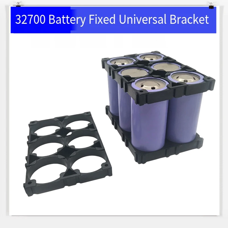Li-ion Battery Holder 32650 32700 32900 Snap-on Mounting Bracket 2/3/6 Cell Lithium Battery Connection Bracket