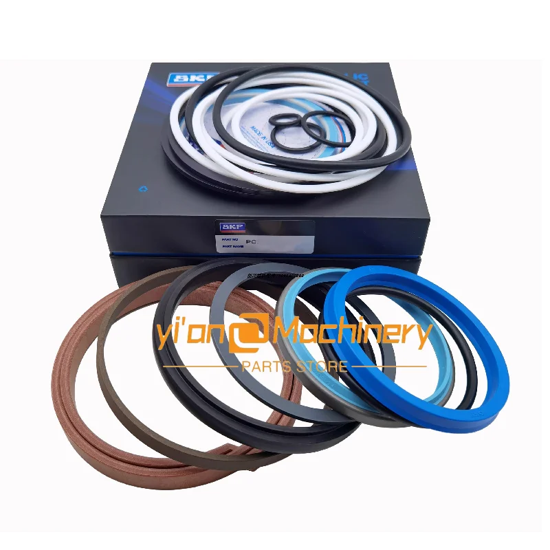 For Kobelco SK60 75 120 200 250 260-5-6-8ARM mid arm bucket arm cylinder oil sealing repair kit Excavator Parts