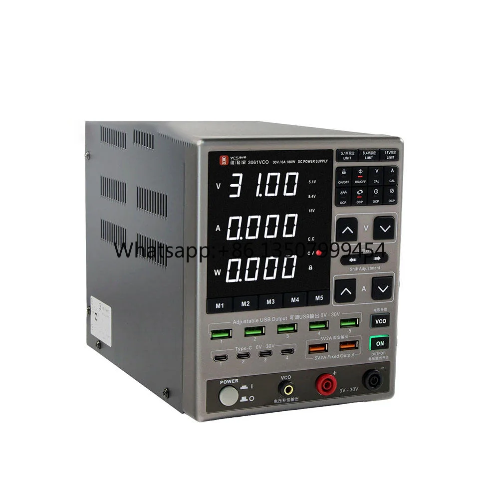 

YCS 3061VCO All Rounder Adjustable DC Power Supply for Mobile Phone Repair Tool Multifunctional Voltage Current Tester