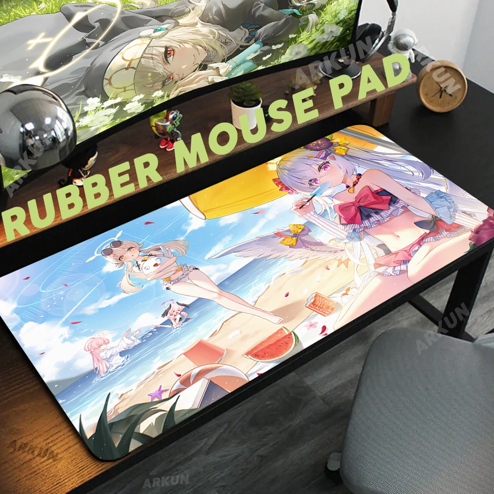 

XXL Kawaii Sex Hot Girl Shirasu Azusa Ajitani Hifumi Urawa Hanako Shimoe Koharu Popular Gaming Mouse Pad Large 400x900 Table Mat