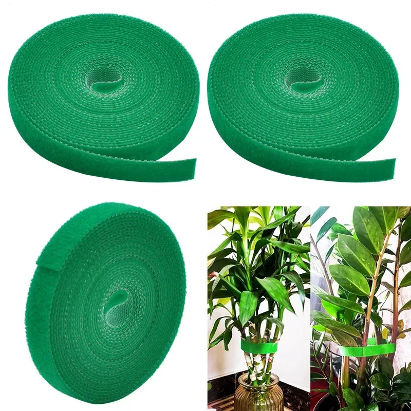 1/2/3pcs Velcro Plants Vine Hand Tying Binding Tape PVC Garden Greenhouse Orchard Fruits Vegetables Flowers Branch Tie Tape