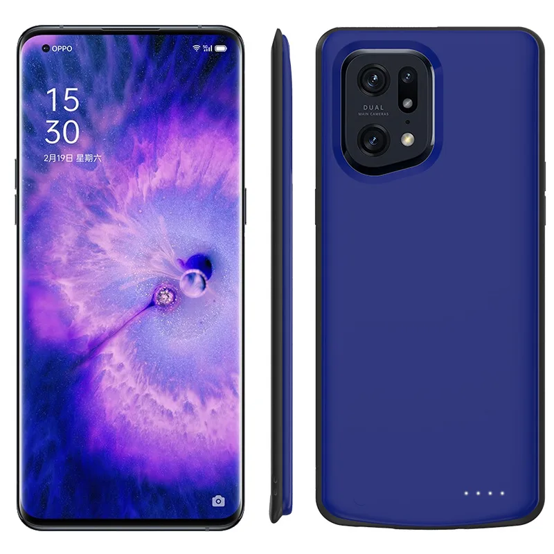 For OPPO Find X5\X5 Pro External Battery Charger Case Power Bank Charging Cover Power Case bateria externa Power Case 10000mAh #5