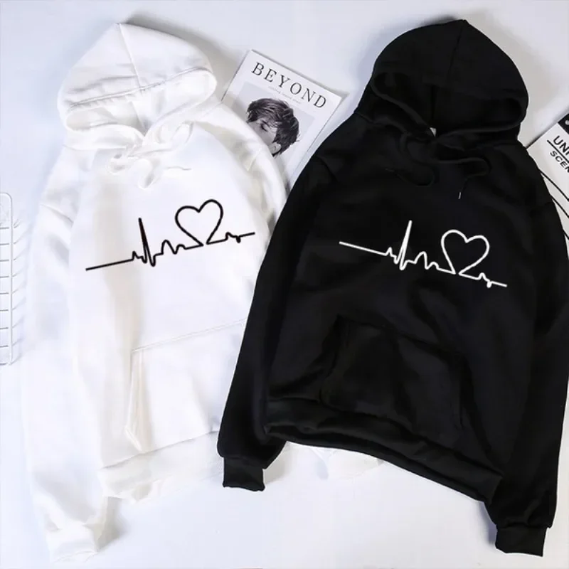

Men and women hoodie casual Harajuku Love printed sweatshirts spring and autumn long-sleeved sweatshirts