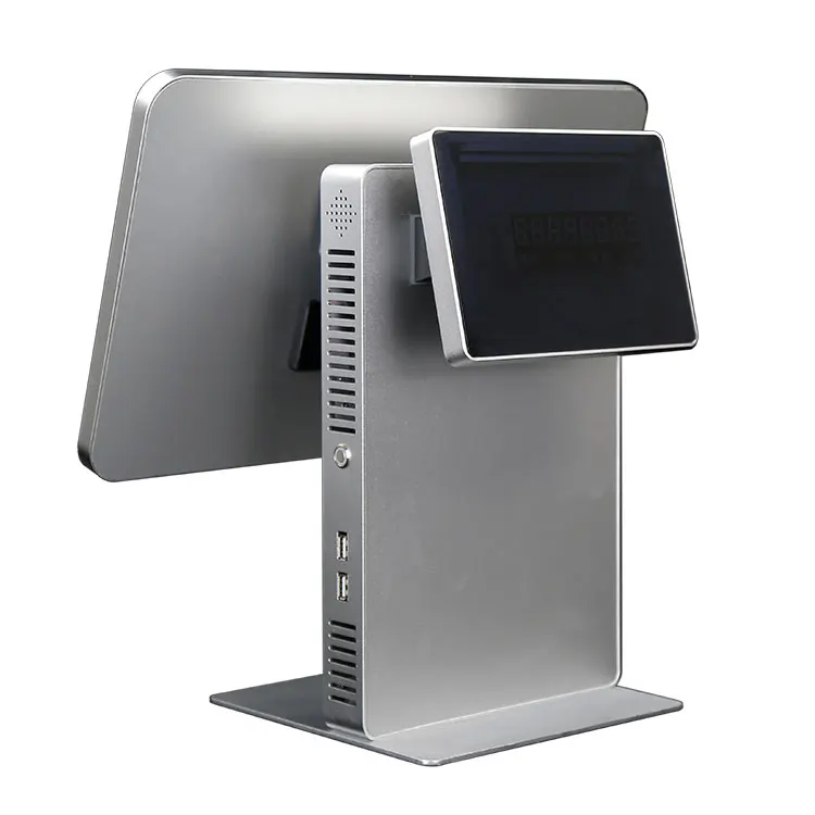 15.6 Inch All in One POS System Cash Register Payment Machine with Printer for Retail Store