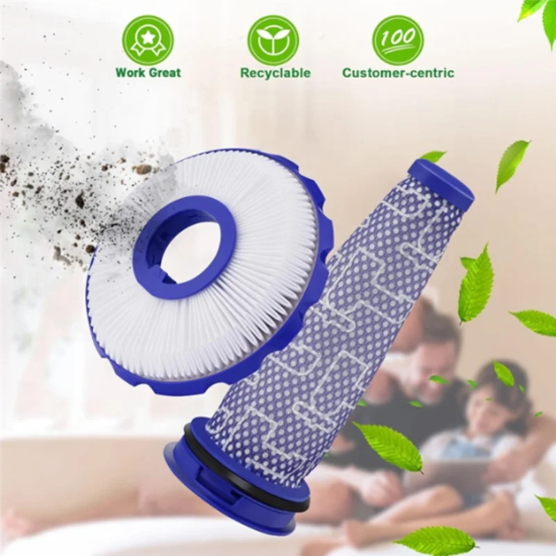 Набор HEPA-фильтров KEOL-основной роликовой щетки и HEPA для пылесоса Dyson DC50 Dc50i UP15, запасные части