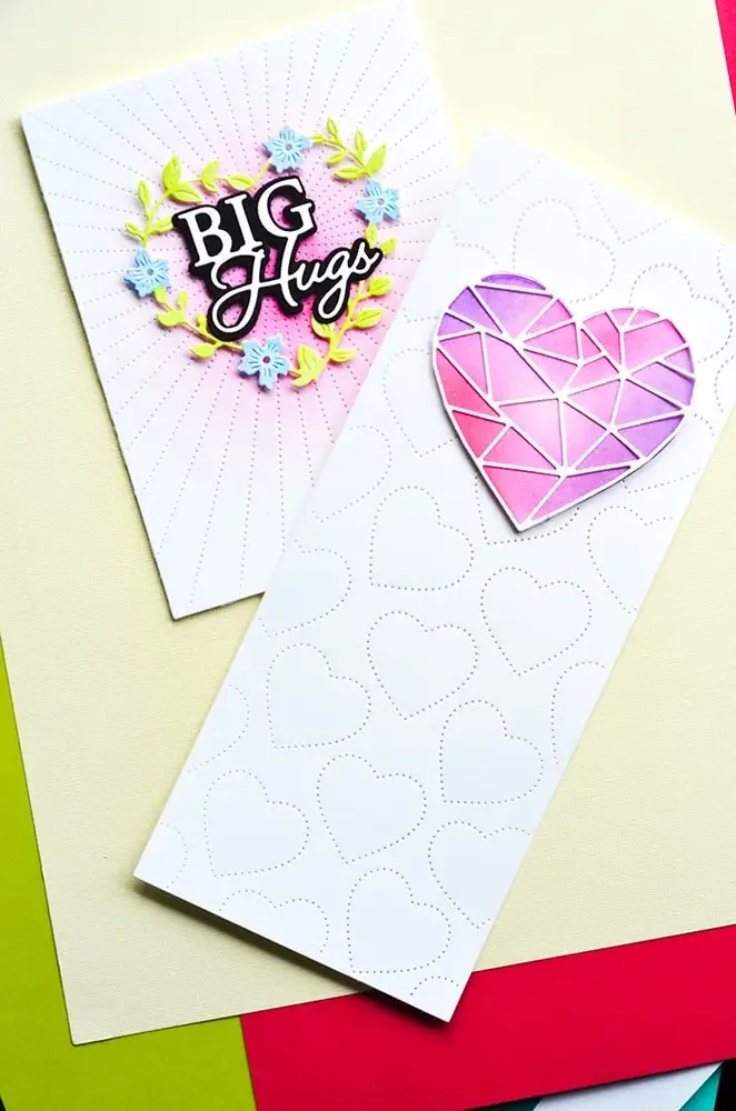 Valentine Heart Metal Cutting Dies for New Arrivals 2022 Scrapbooking Flower Leave Hugs Frame Card Craft Supplies No Stamp