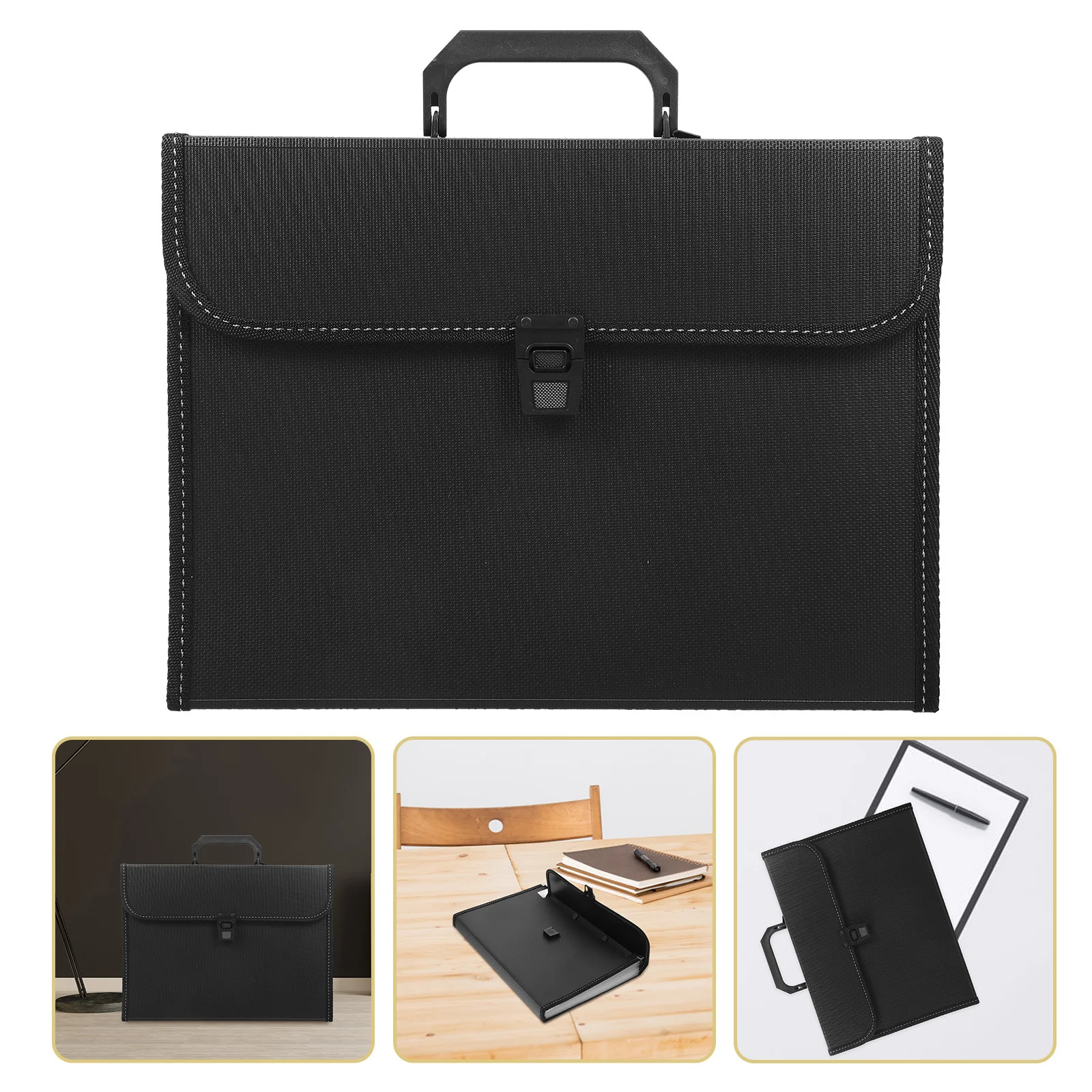 

12-Layer Expanding Accordion File Organizer Portable File Folder Receipt Document Holder Office Home Organizer