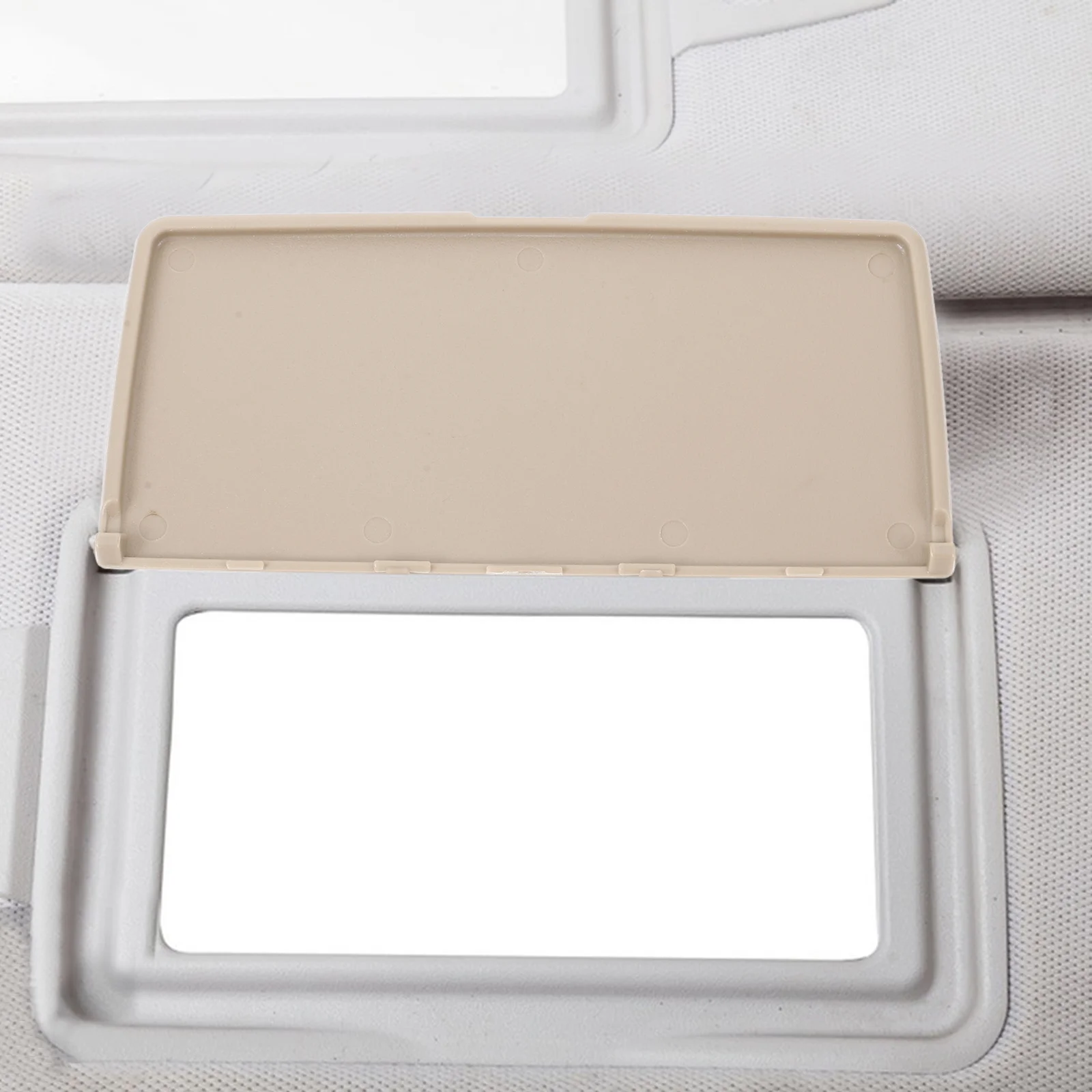 غطاء مرآة زينة بواقي من الشمس لسطح أملس للسيارة، سهل التنظيف، مناسب للسائق، جانب الركاب، ملحقات السيارة الداخلية