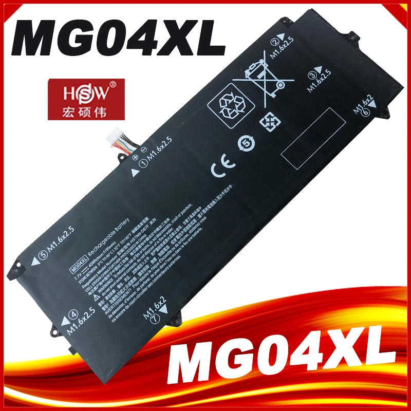 Bateria do Portátil para hp Elite x2 1012 Série g1 Mg04 8120602b1 812060-2c1 812205001 812148855 Hstnn-db7f 40wh Mg04xl