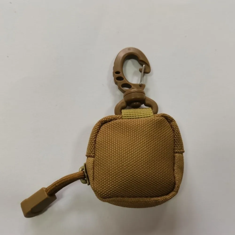 Mini Storage Eyeglass Cloth Bag Ultra-Fine Fibers with Keyring Lens Cleaner Folding Storage Bag One-Piece Folding Durable