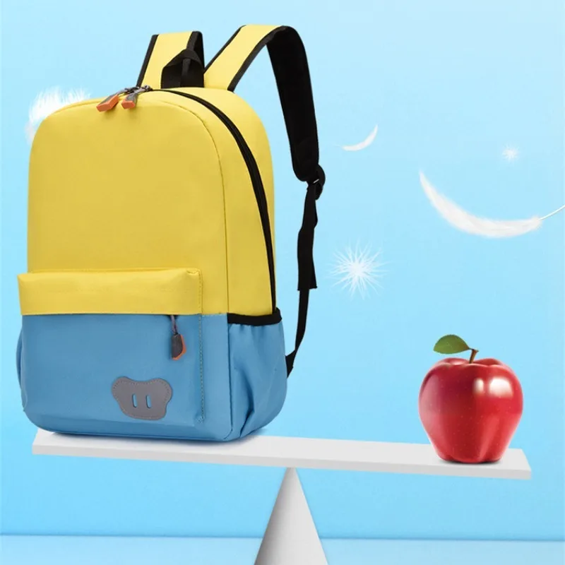 Handbags Casual Candy Color Student Backpack Large Capacity Fashion Backpack Soft for Office Travel School Korean BackPack