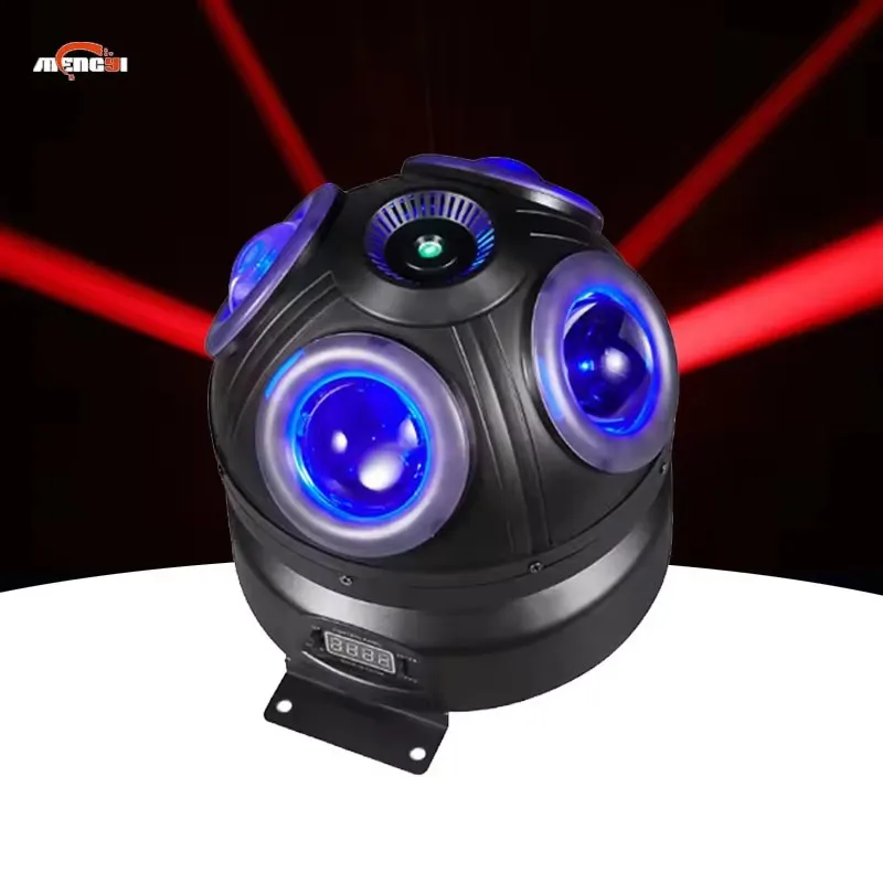 DJ Party Lighting Equipment 4 Eyes Beam Moving Head Light With Light Strip Effects #2
