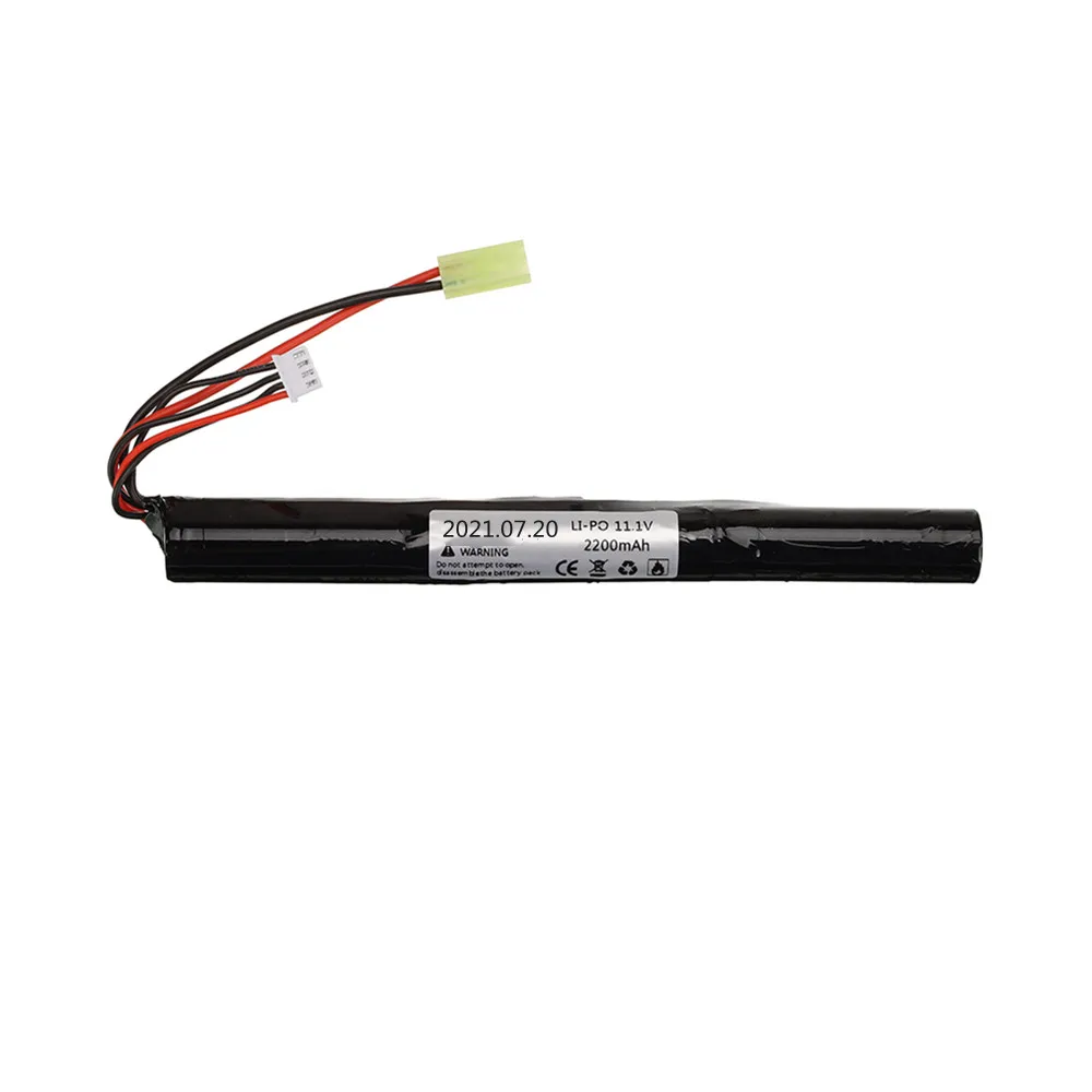 3s 11.1V 2200mAh 40C Lipo battery For AKKU Mini Airsoft Gun Air Pistol Battery RC model Toys gun Parts