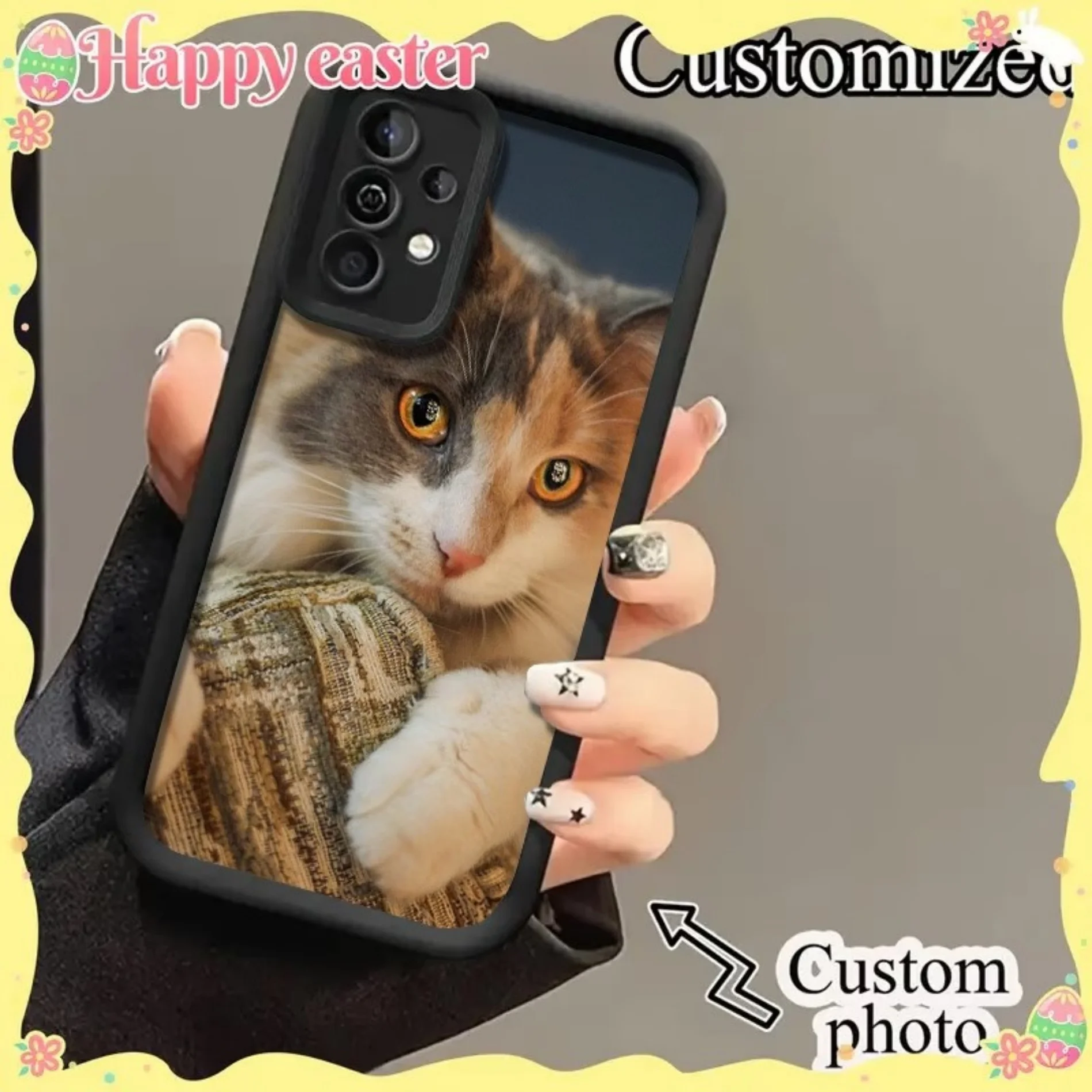 Shockproof Frosted Case For Samsung Galaxy S26 S25 S24 S23 S22 S21 S20 Ultra Plus FE DIY Customized Personalized Pet Photo Cover