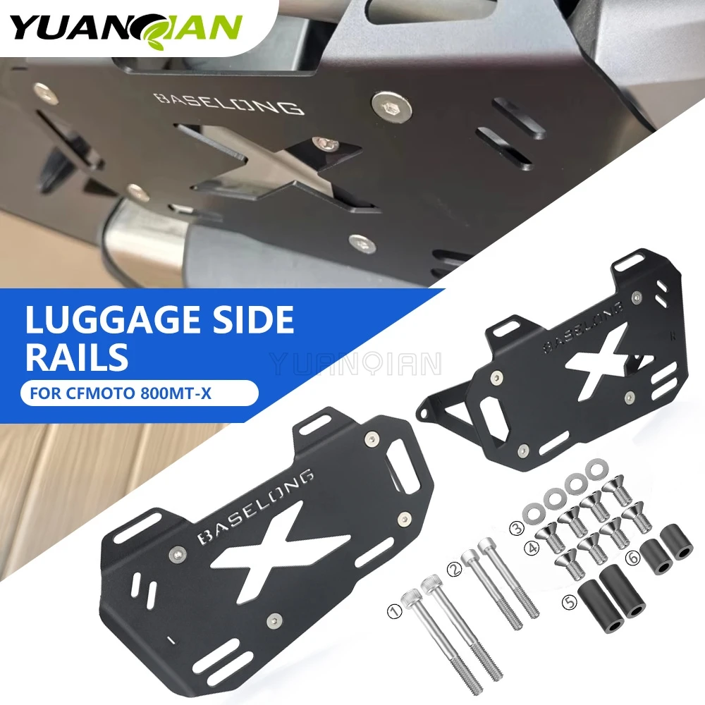 Rack Luggage Saddlebag Carrier Bracket 2026 FOR CFMOTO 1000MT-X / Ibex 950 2025-2026-2027 Rear Luggage Rack Cargo Side Panniers