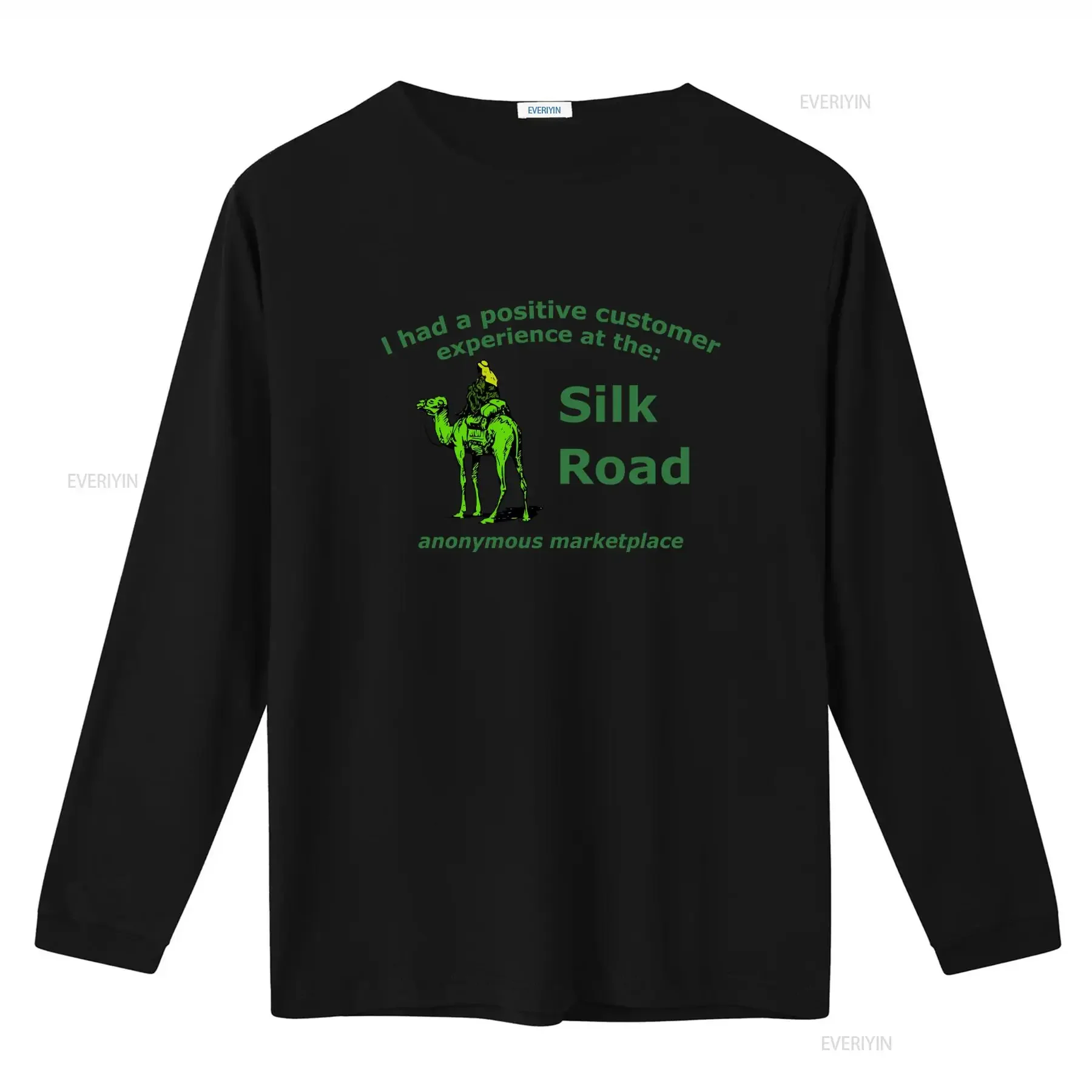 Unique Silk Road T shirt Positive Customer Experience Design Perfect for Trendy Fashion Lovers vintage Washed Soft Stretched