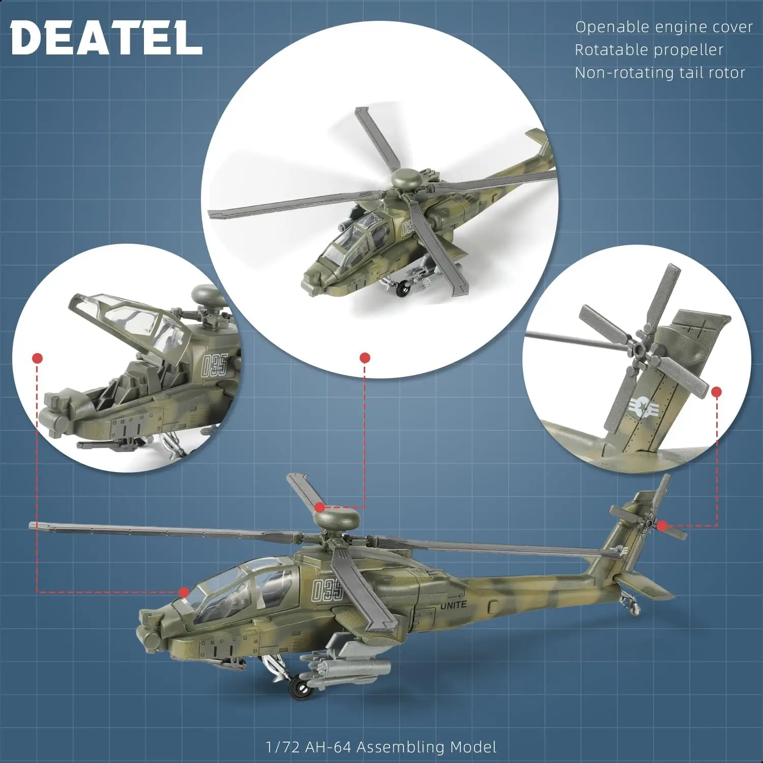1/72 Scale Plastic … - image