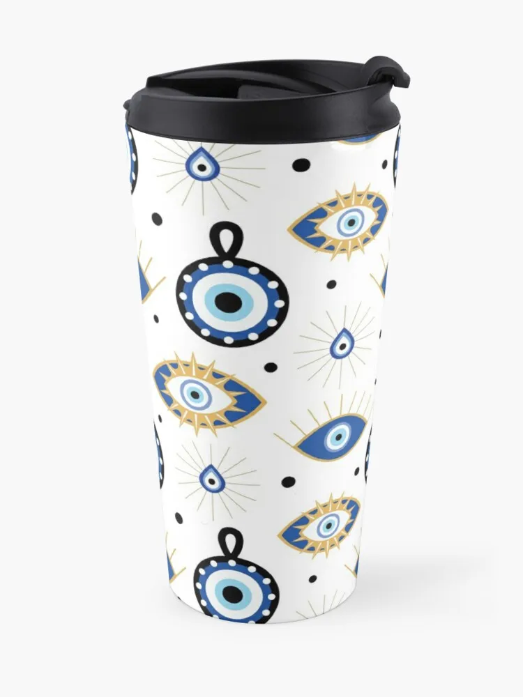 Evil Eye Protection tazza da caffè da viaggio tazza per caffè tazza termica tazze Creative tazze da caffè eleganti