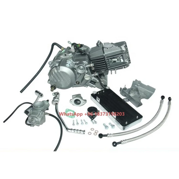 

W190 Zongshen 4 Stroke Engine Parts Motorcycle Engine Assembly 190CC Horizontal Zs190 Engine