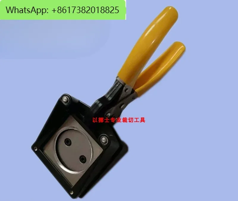 Battery pole piece: 10 square diameter: 35.7mm, 3.57cm, hand-held round sampling mold, diameter 35.68