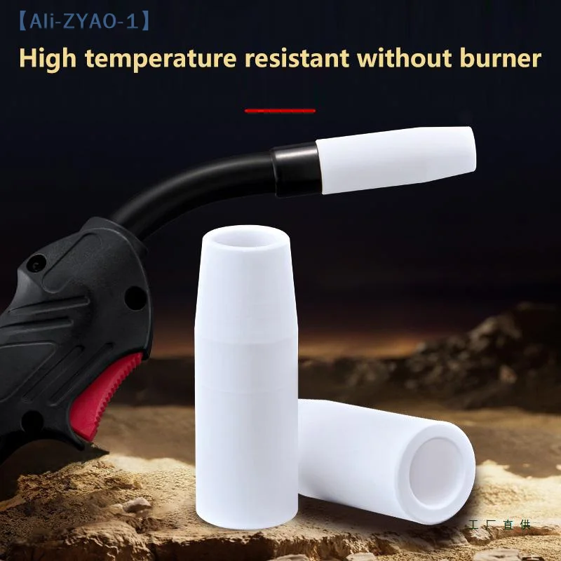 【ZYAO-1】1/5 pezzi 200A 15AK ugello di protezione stile euro tazza di protezione per saldatura ugello schermato a gas per accessori per torcia saldata