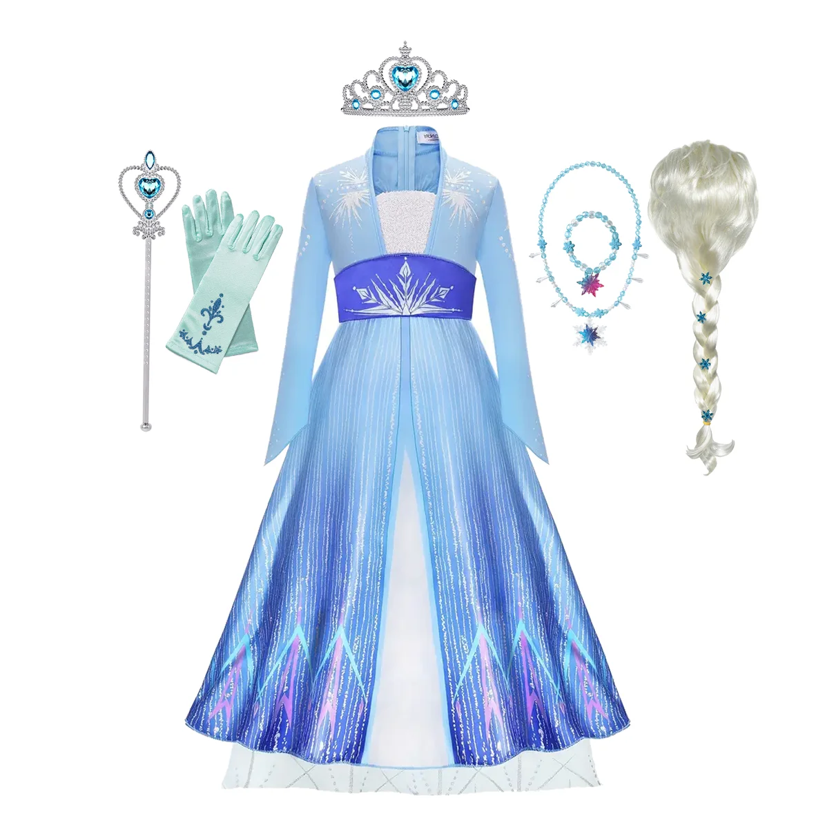 Gaun Ratu Salju Elsa untuk Ana - Summer Dresses Yours Clothing ulasan dan harga