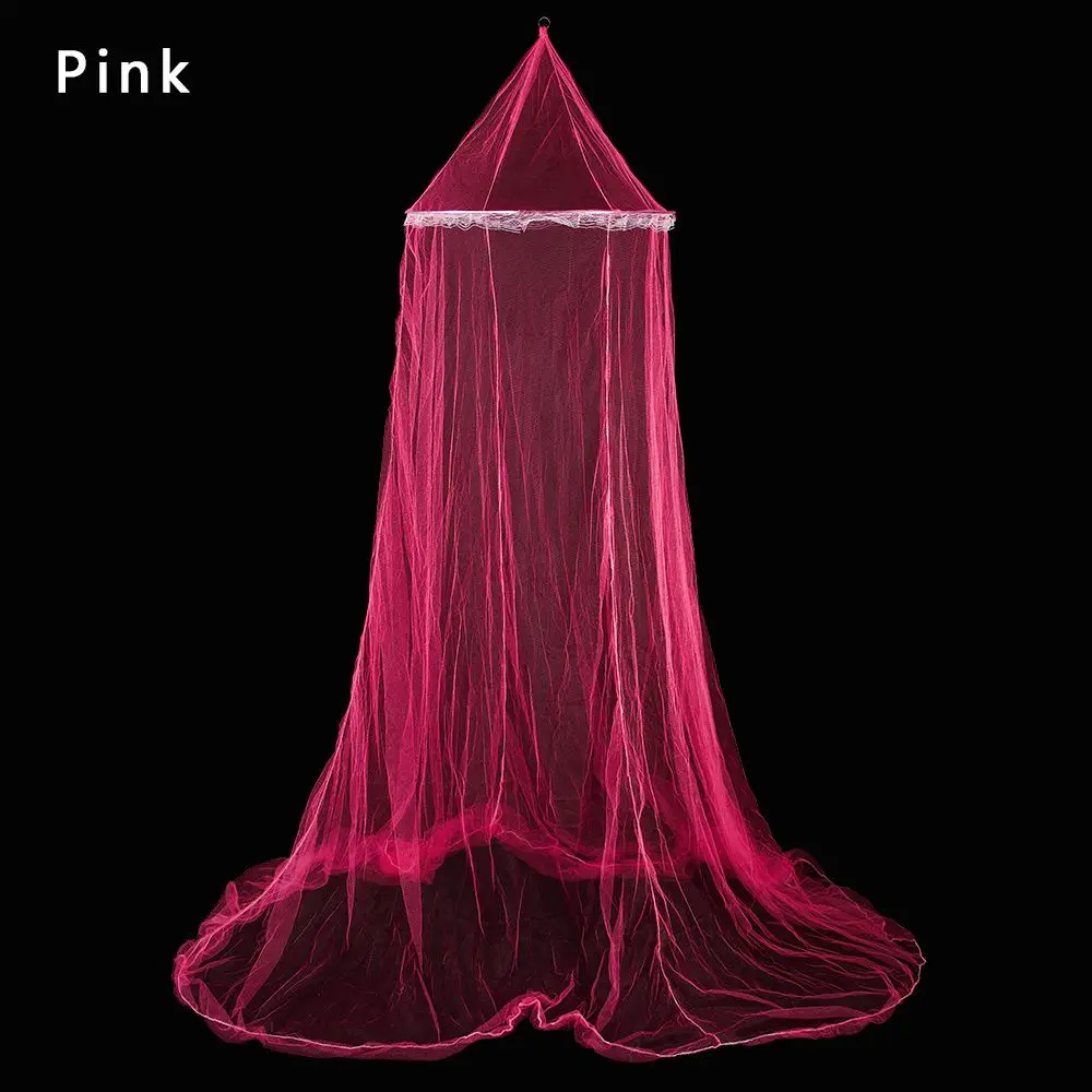 Lace Dome Bed Decoration Single Entry Home Decor Fly Insect Mesh Princess Mosquito Net Repellent Protection