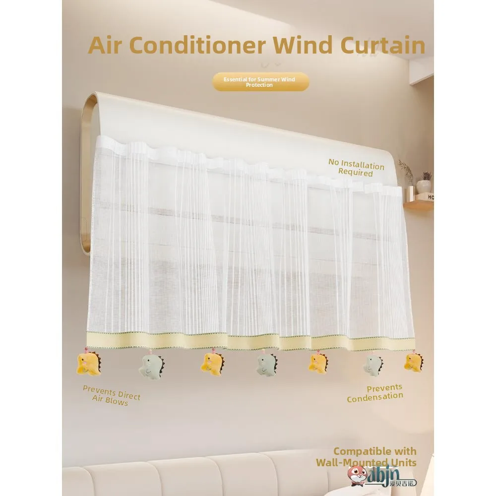 

Universal Hanging Style Air Conditioner Windshield Curtain Baby Nursing Room Cold Air Direct Blow Prevention Wind Guiding Hood